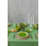 Блюдо Доляна «Романтичный киви», овальное, 24,5×15×2 см