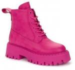 Mascotte Junior розовый иск. кожа детские (для девочек) ботинки (О-З 2023)
