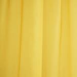 Штора-тюль для кухни Witerra 140х180 см, цвет светло-жёлтый, вуаль, п/э100%