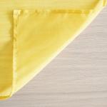 Штора-тюль для кухни Witerra 140х180 см, цвет светло-жёлтый, вуаль, п/э100%