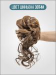 Шиньон-резинка из искусственных волос с локонами