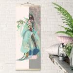 Картина по номерам «Панно. Девушка в кимоно», 35 * 88 см, 29 цветов