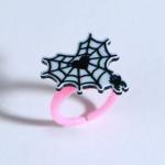 Кольцо детское на Хэллоуин «Страшно прекрасная», 3 шт., безразмерное.