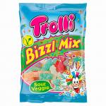 Жевательные конфеты Trolli Bizzl Mix Sour (кислый микс) 150 гр