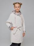 G761B Куртка для девочки демисезонная (двухсторонняя)