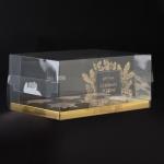 Коробка для капкейка «Верь в мечту», золото, 23 х 16 х 11.5 см, Новый год