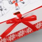 Коробка подарочная «Дед Мороз », 31 х 24.5 х 8 см, Новый год