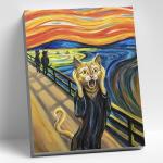 Картина по номерам «Кошачий крик», 40 * 50 см, 22 цвета