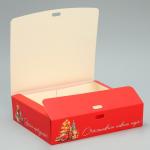 Коробка подарочная «Новогодний поезд», 20 х 18 х 5 см, БЕЗ ЛЕНТЫ, Новый год