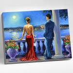 Картина по номерам «Романтический вечер», 40 * 50 см, 36 цветов