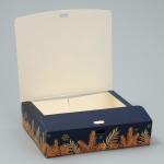 Коробка подарочная «Роскошного праздника», 20 х 18 х 5 см, Новый год