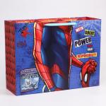 Пакет подарочный, 61х46х20 см, упаковка, Человек-паук