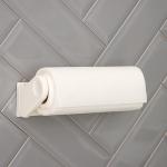 Держатель для бумажных полотенец Доляна, 26_13_10 см, цвет белый