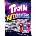 Жевательный мармелад Trolli Nite Crawlers (Кислые ягодные червячки) 30 гр