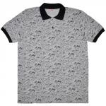 Рубашка-поло мужская "Asia mix" (кварц, светло-серый пике) (art. AMR01-02)