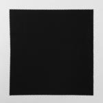 Салфетка для очков TAO №01 в индивидуальной упаковке, цвет чёрный