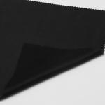Салфетка для очков TAO №01 в индивидуальной упаковке, цвет чёрный