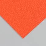 Лист для творчества иск.кожа "Рисунок Личи" красно-оранжевый лист 33х20 см толщина 1 мм