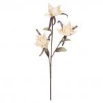 Цветок из фоамирана "Лилия кремовая", В 1090 мм, Вещицы-АКЦИЯ aj-61