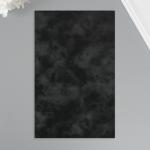 Лист для творчества иск.кожа "Масло. Матовый" чёрный лист 33х20 см толщина 0,74 мм