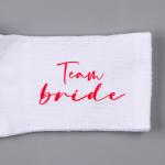 Карнавальный аксессуар- носки "Team bride"