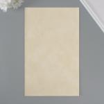 Лист для творчества иск.кожа "Масло. Матовый" молочный лист 33х20 см толщина 0,74 мм