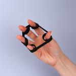 Массажёр для разработки рук и пальцев, 8 * 4 * 1,5 см, цвет чёрный