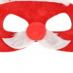 Карнавальная маска "Дед мороз"