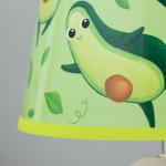 Настольная лампа "Авокадо" Е14 15Вт бело-зеленый RISALUX