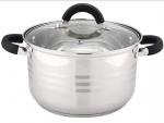 Кастрюля TECO TC-C3900-06B нержавейка 20 cm/3,9 л