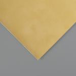 Лист для творчества иск.кожа "Масло. Матовый" жёлтый лист 33х20 см толщина 0,74 мм