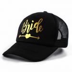 Карнавальный аксессуар-кепка " Bride", цвет черный