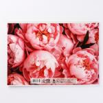 Альбом для рисования на склейке А4, 40 листов "Цветы"