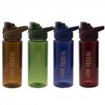 Бутылка для воды Alingar, универсальная, пластик, 500 мл, уплотнитель, горлышко-поильник, ассорти