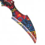Сувенир деревянный «Ножик Керамбит с защитой пальцев»,японский стиль.