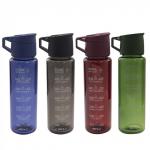 Бутылка для воды Alingar, универсальная, пластик, 620 мл, уплотнитель, горлышко-поильник, ассорти