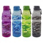 Бутылка для воды Alingar, универсальная, пластик, 700 мл, уплотнитель, ассорти