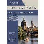 Фотобумага односторонняя, А4, 100л., глянцевая, 180 г/м2