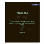 Тетрадь предметная  36л. А5 "Русский язык", линия, со справочным материалом, скрепка, мелованный картон (стандарт), блок офсет, Alingar "Котомемы"