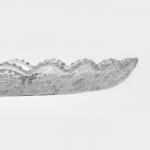 Ваза - менажница стеклянная на ножке MEY-JI, 36*23 см