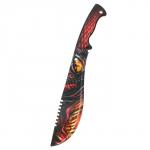 Сувенир деревянный нож мачете «Дракон», 43 см.