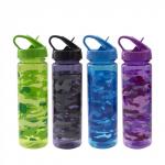 Бутылка для воды Alingar, спортивная, пластик, 620 мл, уплотнитель, горышко-поильник, ассорти
