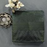 Полотенце махровое 40х70 Маруся темно-зеленый