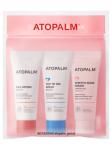 ATOPALM Набор дорожный Travel Kit (лосьон 20мл, крем против растяжек 20мл, гель для душа 20 мл)