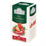 ЧАЙ AHMAD TEA Hot Strawberry 20 пак.