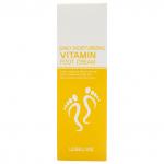 Увлажняющий крем для ног с витаминами, 100мл, LEBELAGE