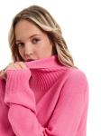 NORVEG Cashmere&Merino blend Свитер женский oversize цвет розовый фламинго