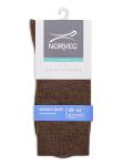 NORVEG Merino Base Носки мужские цвет коричневый меланж