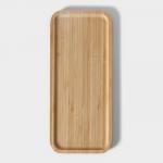 Блюдо для подачи Доляна Striata, прямоугольное, 30?13 см, бамбук