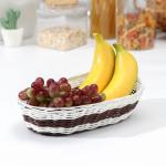 Корзинка для подачи Доляна «Овал. Шоко», 26?14?6 см